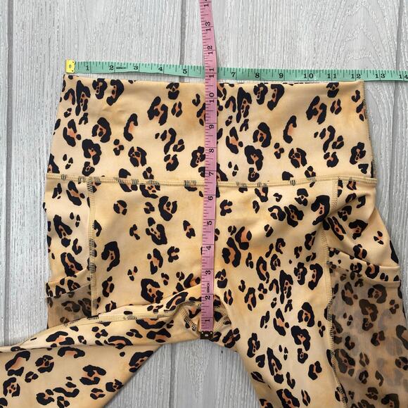Fabletics Powerhold Women's Leopard On The Go Leggings Size Small NEW - Picture 5 of 13